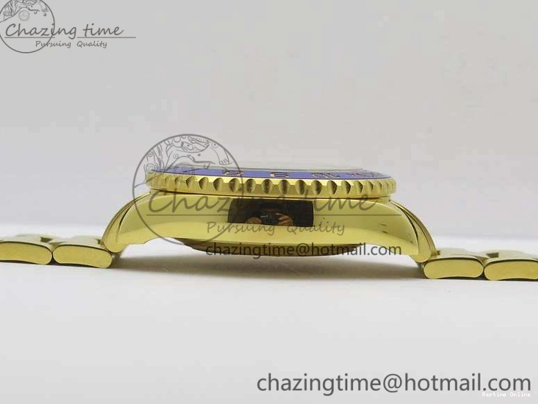 0228 YachtMaster II 116688 YG JF 1:1 Best Edition White Dial Blue Ceramic Bezel On YG Bracelet A Cozy 3577